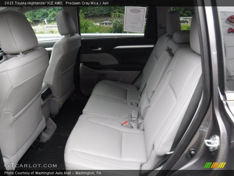 Predawn Gray Mica / Ash 2015 Toyota Highlander XLE AWD