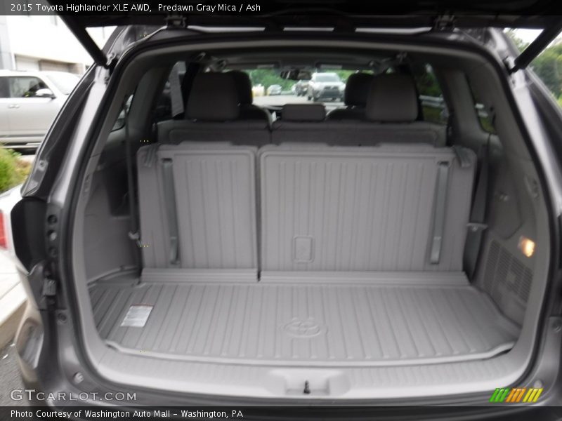 Predawn Gray Mica / Ash 2015 Toyota Highlander XLE AWD