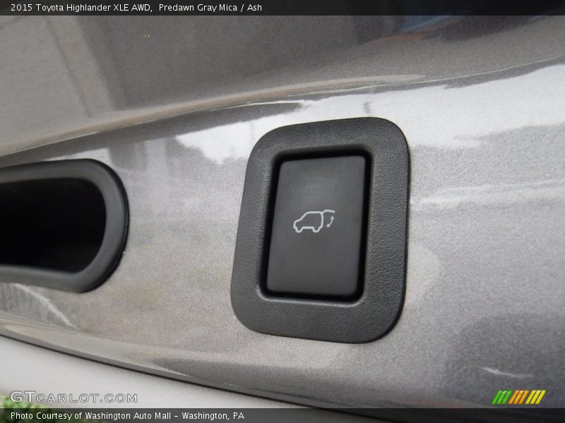 Predawn Gray Mica / Ash 2015 Toyota Highlander XLE AWD