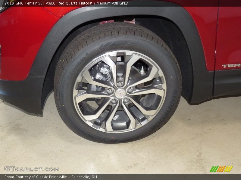 Red Quartz Tintcoat / Medium Ash Gray 2019 GMC Terrain SLT AWD