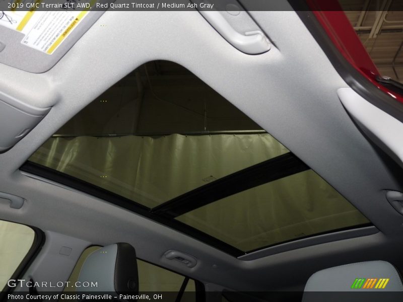 Red Quartz Tintcoat / Medium Ash Gray 2019 GMC Terrain SLT AWD