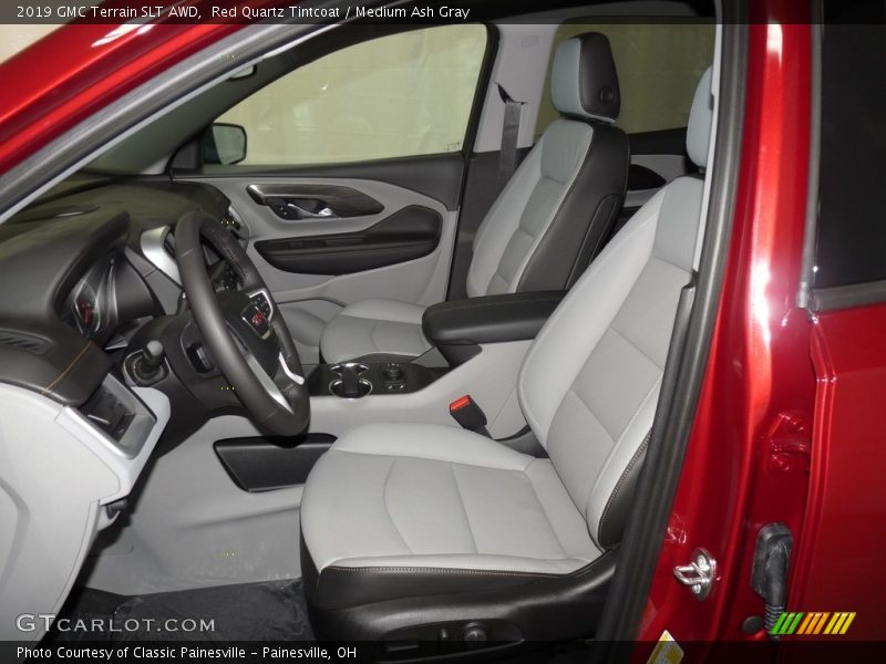Red Quartz Tintcoat / Medium Ash Gray 2019 GMC Terrain SLT AWD