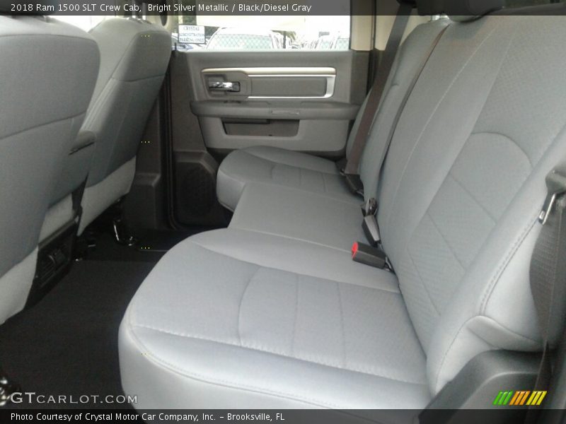 Rear Seat of 2018 1500 SLT Crew Cab