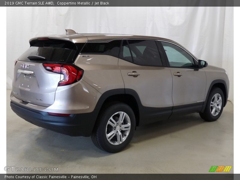Coppertino Metallic / Jet Black 2019 GMC Terrain SLE AWD