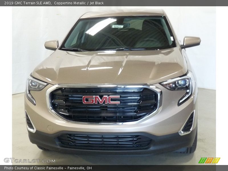 Coppertino Metallic / Jet Black 2019 GMC Terrain SLE AWD