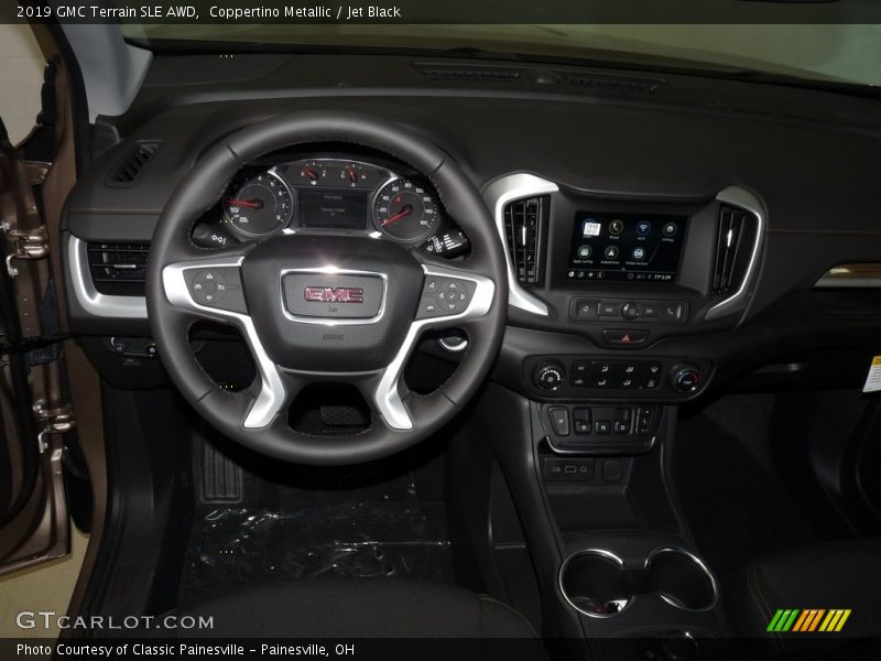 Coppertino Metallic / Jet Black 2019 GMC Terrain SLE AWD