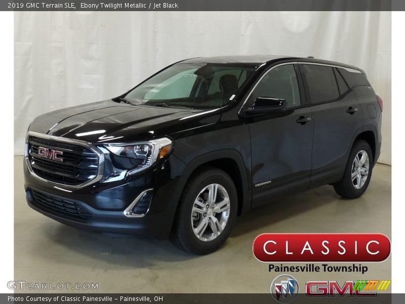 Ebony Twilight Metallic / Jet Black 2019 GMC Terrain SLE