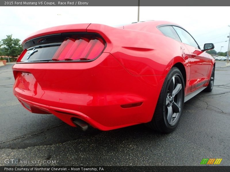 Race Red / Ebony 2015 Ford Mustang V6 Coupe