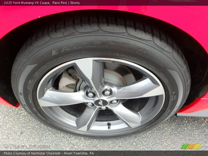 Race Red / Ebony 2015 Ford Mustang V6 Coupe