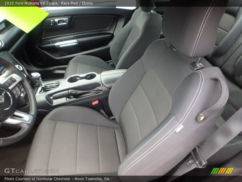 Race Red / Ebony 2015 Ford Mustang V6 Coupe
