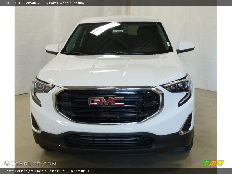 Summit White / Jet Black 2019 GMC Terrain SLE