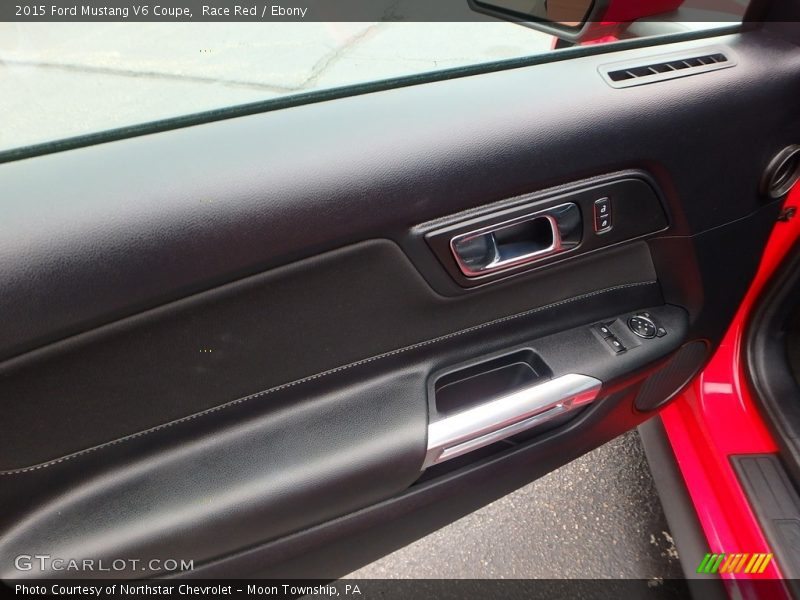 Race Red / Ebony 2015 Ford Mustang V6 Coupe