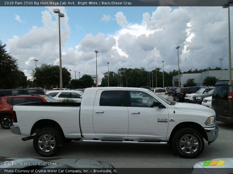  2018 2500 Big Horn Mega Cab 4x4 Bright White