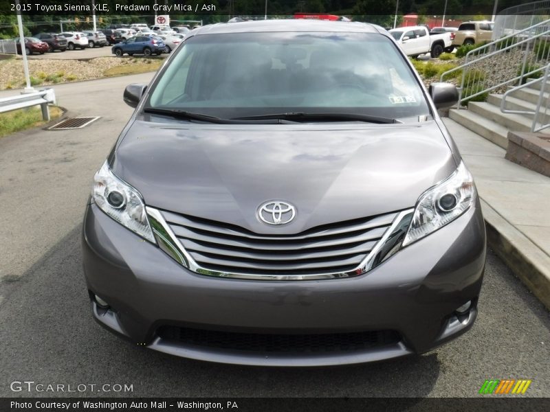 Predawn Gray Mica / Ash 2015 Toyota Sienna XLE