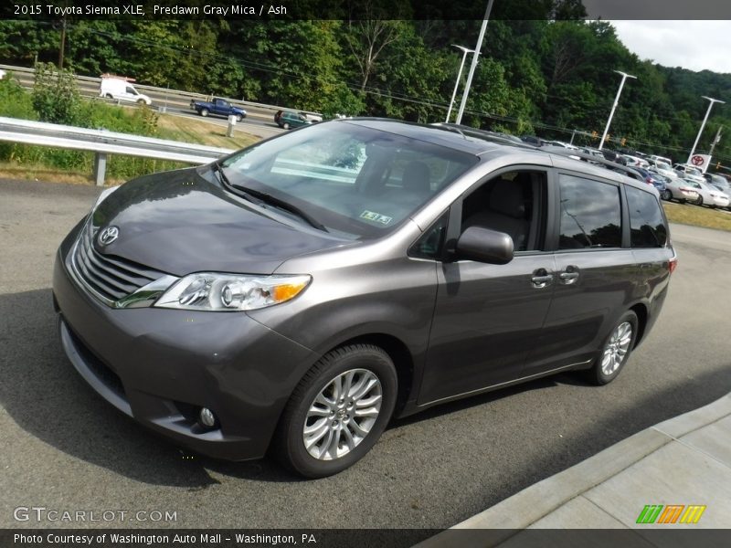 Predawn Gray Mica / Ash 2015 Toyota Sienna XLE