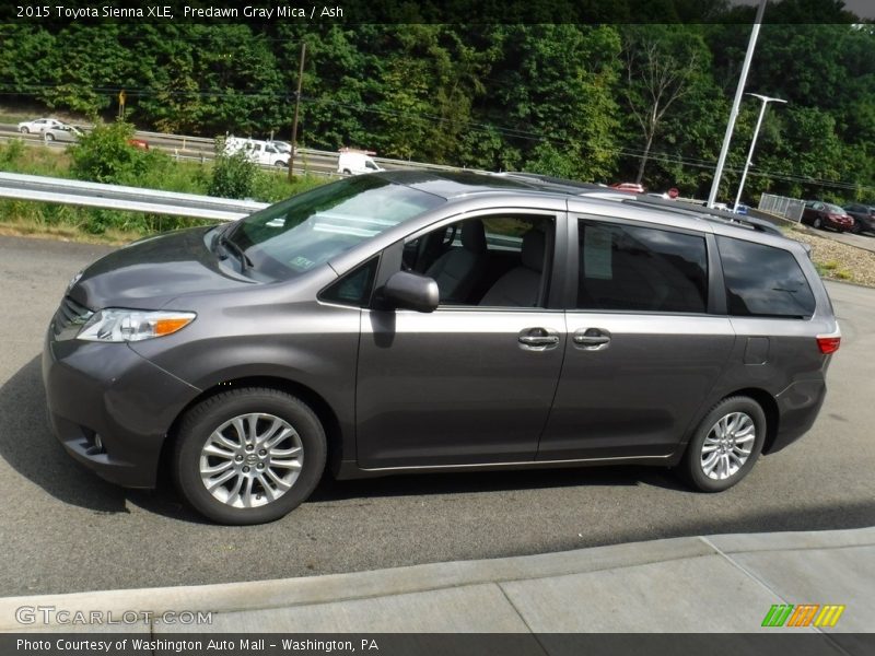 Predawn Gray Mica / Ash 2015 Toyota Sienna XLE
