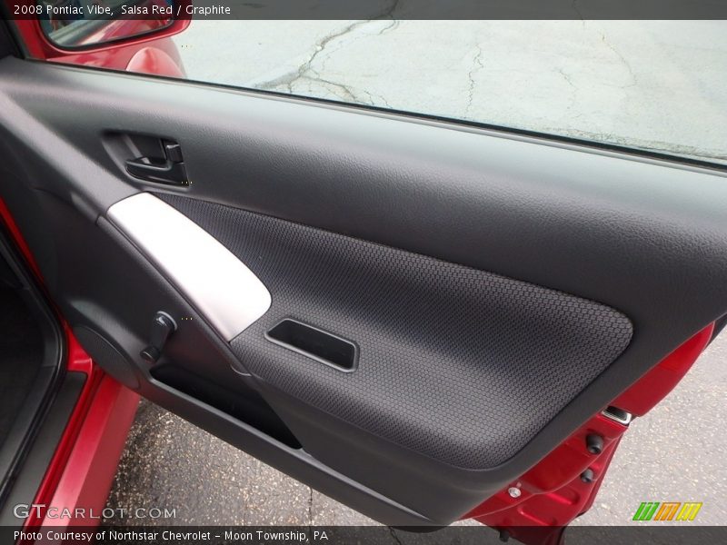 Salsa Red / Graphite 2008 Pontiac Vibe