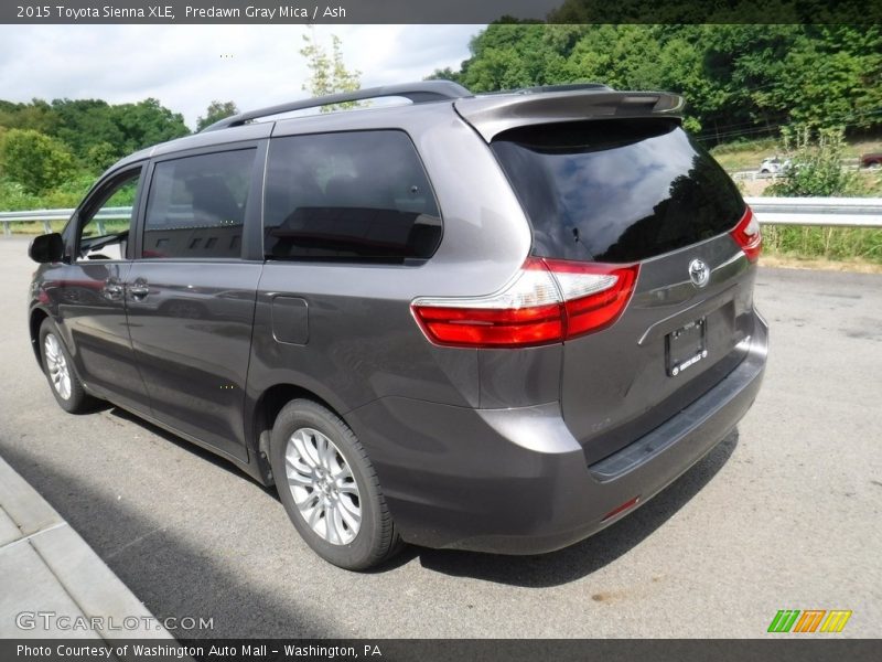 Predawn Gray Mica / Ash 2015 Toyota Sienna XLE