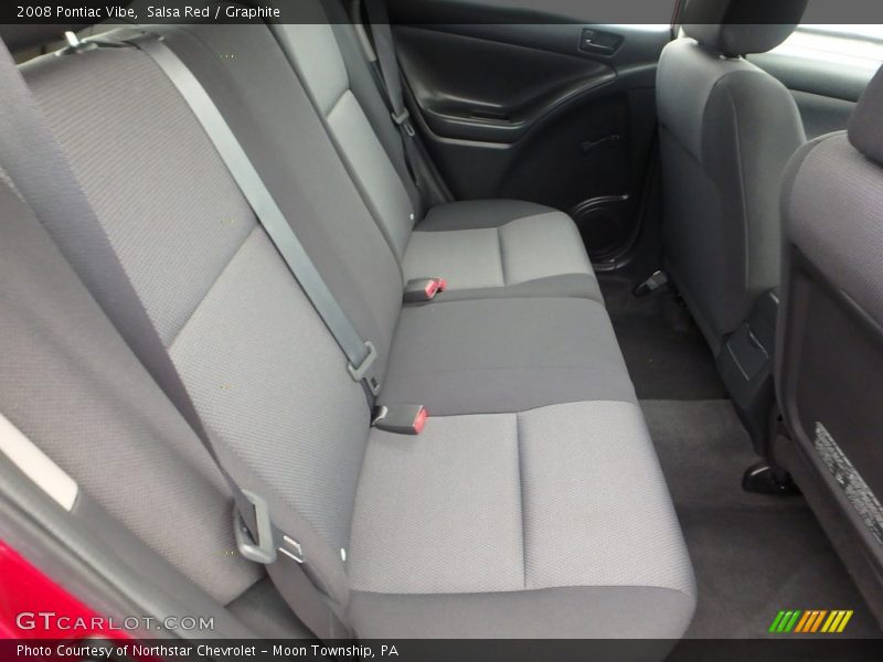 Salsa Red / Graphite 2008 Pontiac Vibe