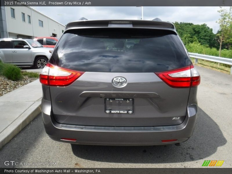 Predawn Gray Mica / Ash 2015 Toyota Sienna XLE