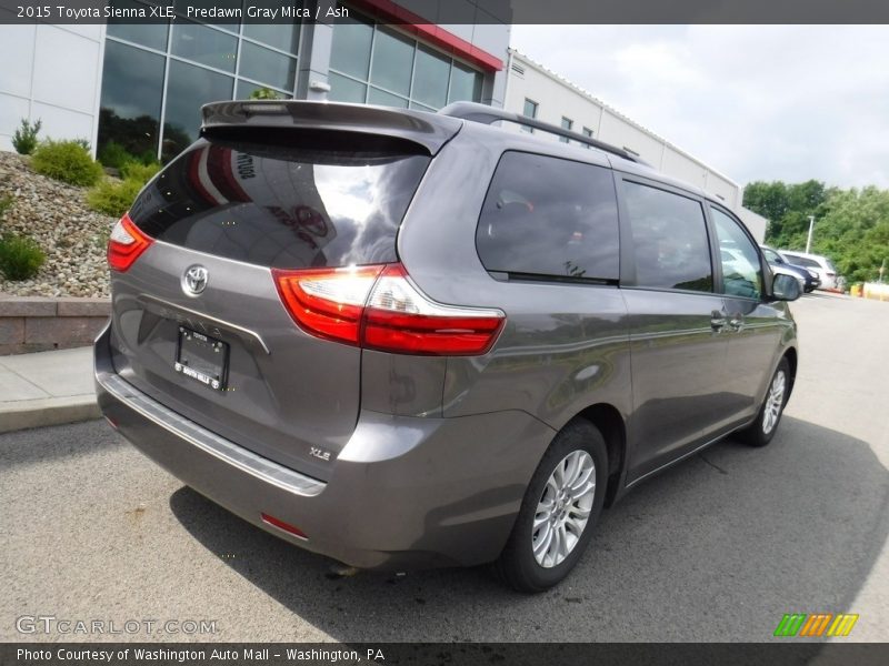 Predawn Gray Mica / Ash 2015 Toyota Sienna XLE