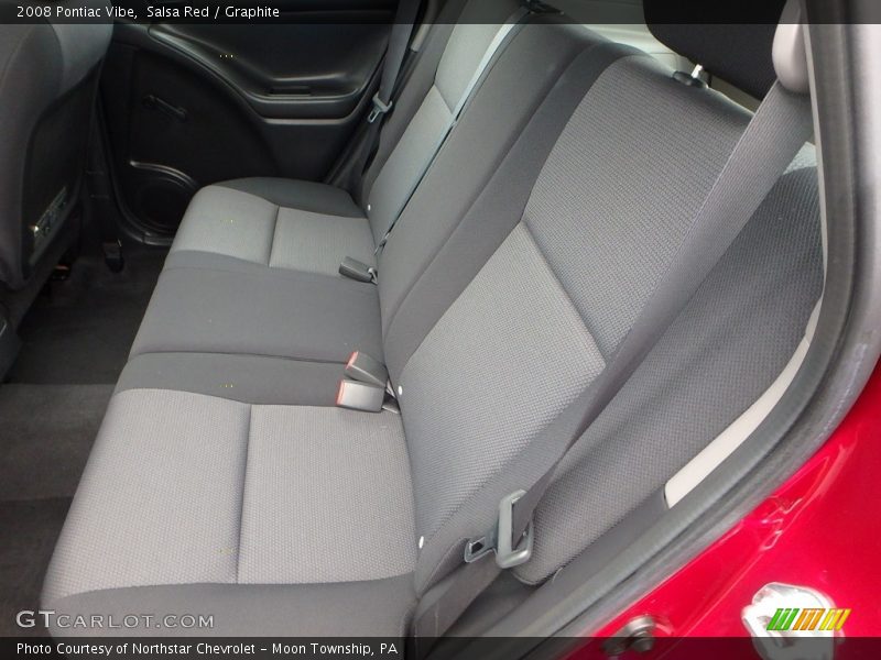 Salsa Red / Graphite 2008 Pontiac Vibe