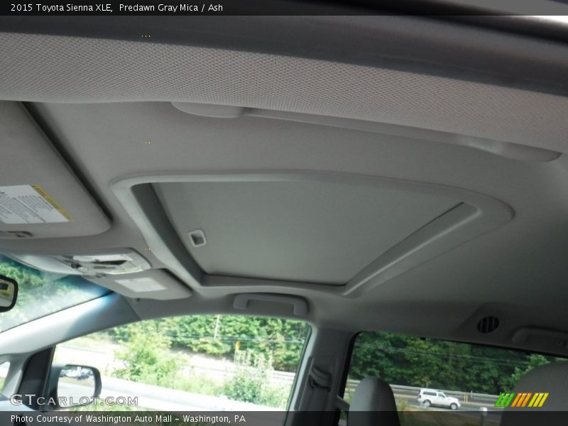 Predawn Gray Mica / Ash 2015 Toyota Sienna XLE