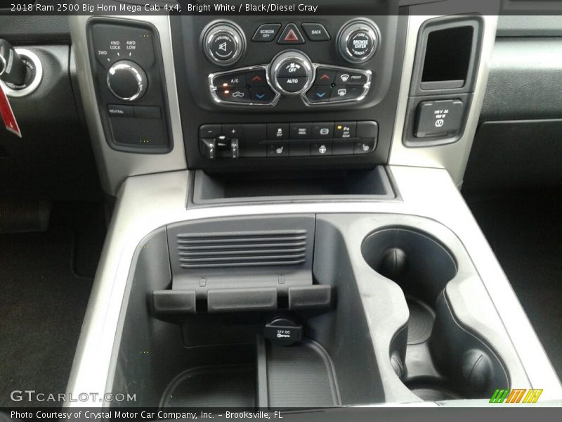 Controls of 2018 2500 Big Horn Mega Cab 4x4
