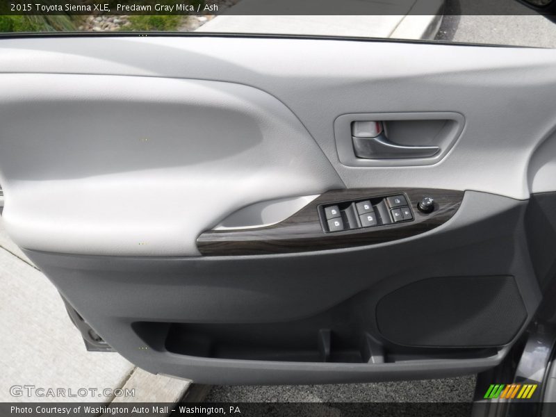 Predawn Gray Mica / Ash 2015 Toyota Sienna XLE