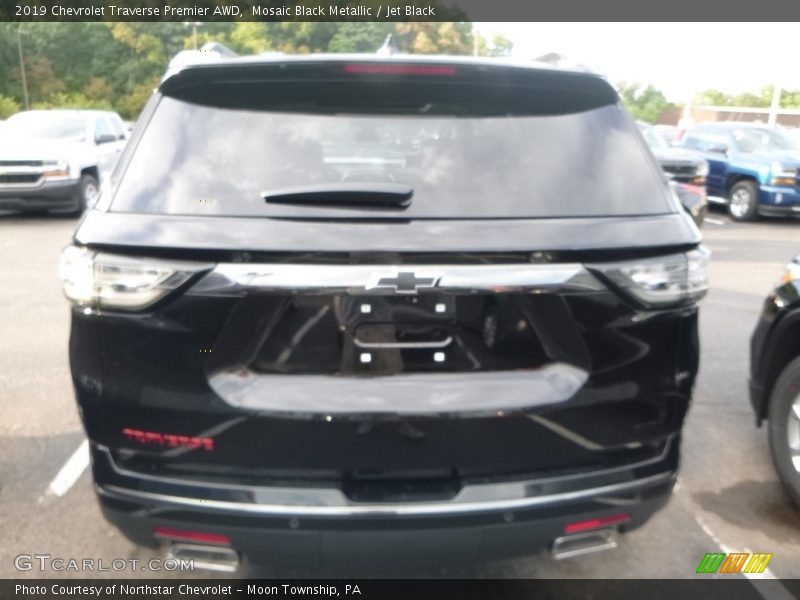 Mosaic Black Metallic / Jet Black 2019 Chevrolet Traverse Premier AWD