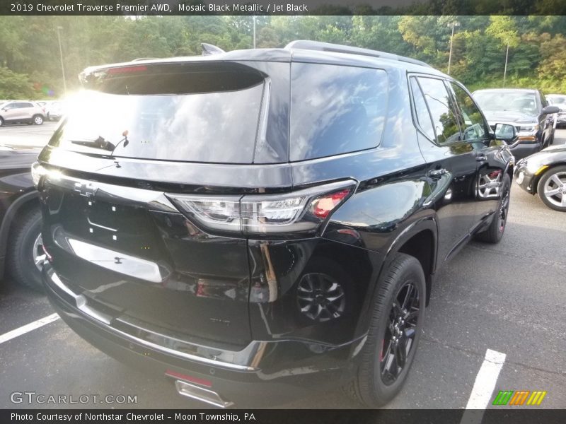 Mosaic Black Metallic / Jet Black 2019 Chevrolet Traverse Premier AWD
