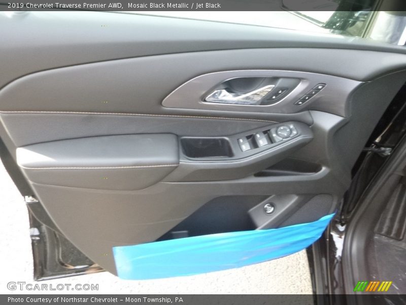 Mosaic Black Metallic / Jet Black 2019 Chevrolet Traverse Premier AWD