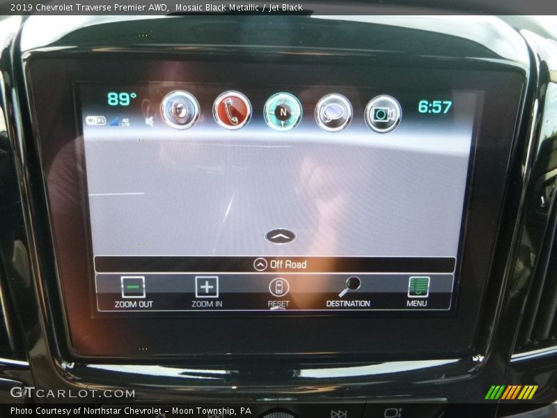 Mosaic Black Metallic / Jet Black 2019 Chevrolet Traverse Premier AWD