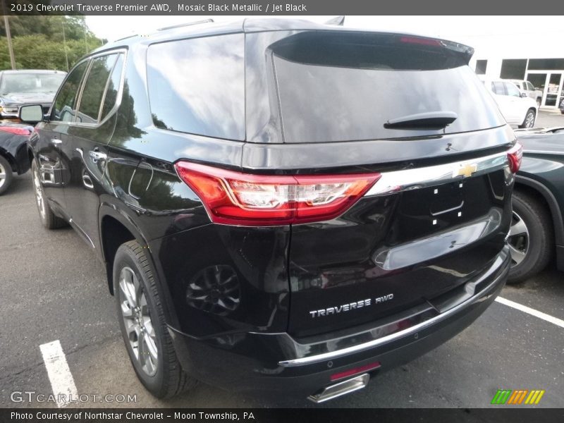 Mosaic Black Metallic / Jet Black 2019 Chevrolet Traverse Premier AWD