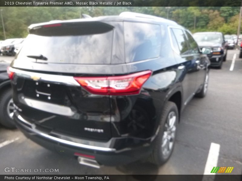 Mosaic Black Metallic / Jet Black 2019 Chevrolet Traverse Premier AWD