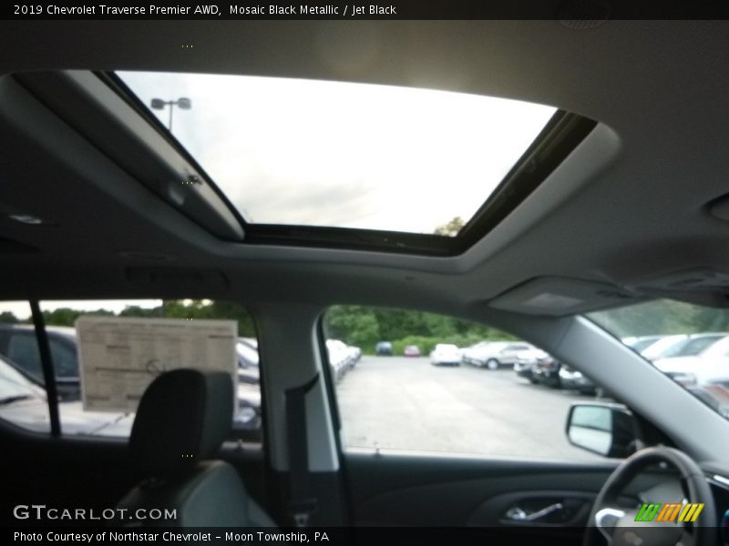 Mosaic Black Metallic / Jet Black 2019 Chevrolet Traverse Premier AWD