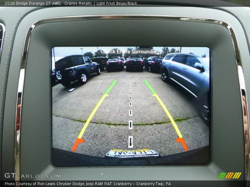 Granite Metallic / Light Frost Beige/Black 2018 Dodge Durango GT AWD