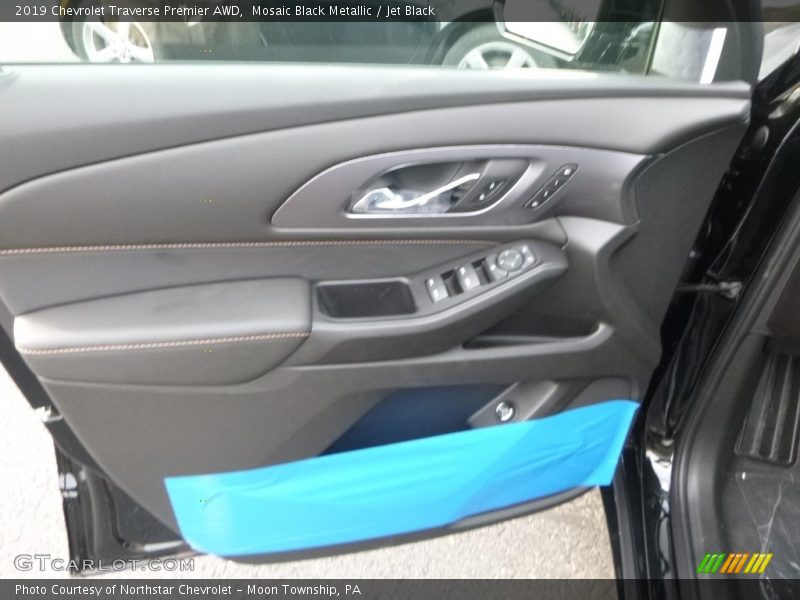 Mosaic Black Metallic / Jet Black 2019 Chevrolet Traverse Premier AWD