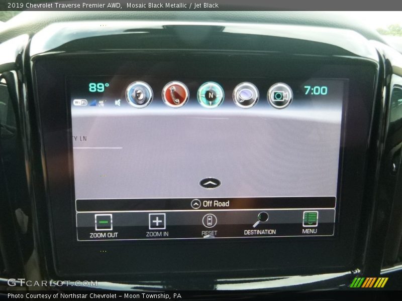 Mosaic Black Metallic / Jet Black 2019 Chevrolet Traverse Premier AWD