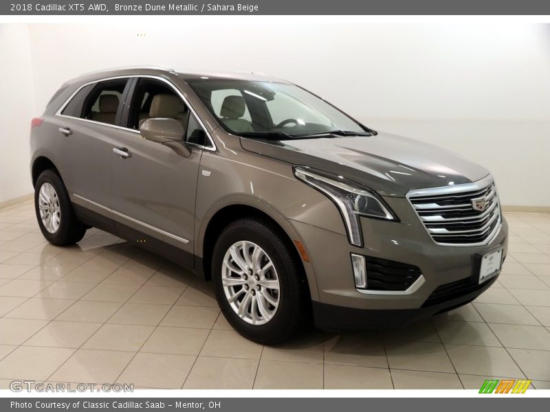 Bronze Dune Metallic / Sahara Beige 2018 Cadillac XT5 AWD