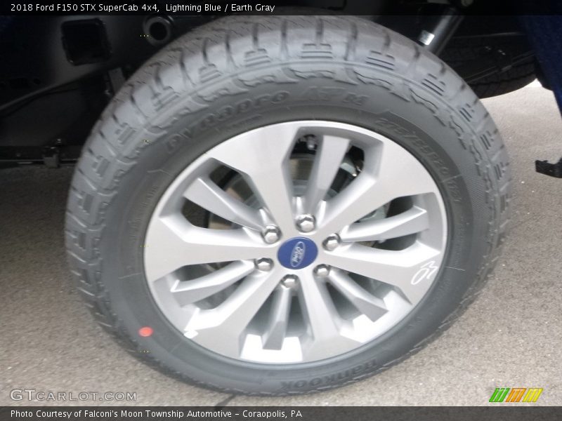 Lightning Blue / Earth Gray 2018 Ford F150 STX SuperCab 4x4