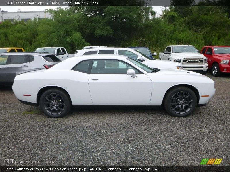 White Knuckle / Black 2018 Dodge Challenger GT AWD