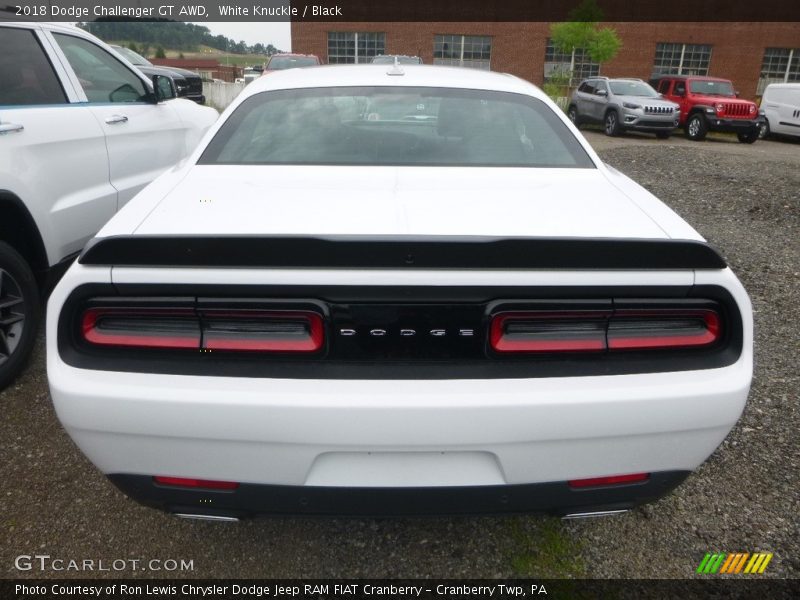 White Knuckle / Black 2018 Dodge Challenger GT AWD