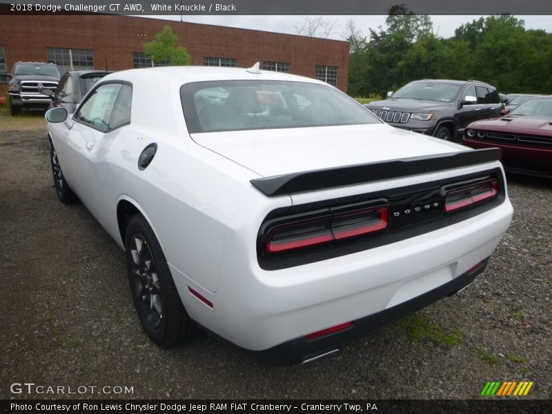 White Knuckle / Black 2018 Dodge Challenger GT AWD