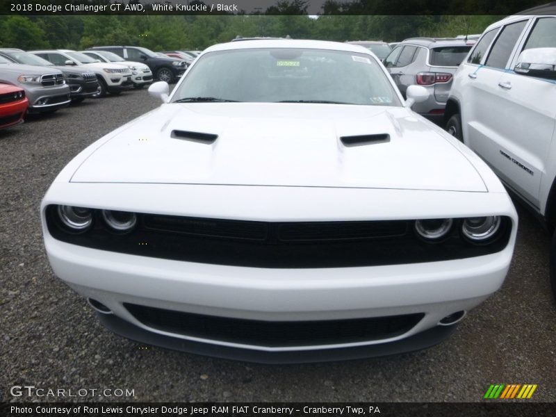 White Knuckle / Black 2018 Dodge Challenger GT AWD