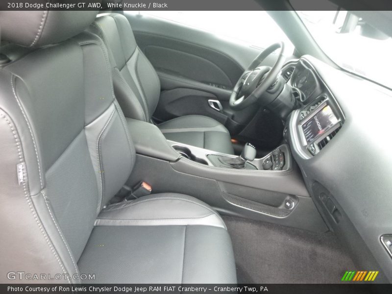 White Knuckle / Black 2018 Dodge Challenger GT AWD