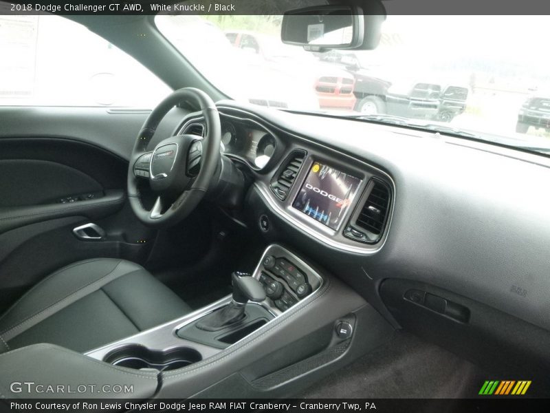 White Knuckle / Black 2018 Dodge Challenger GT AWD