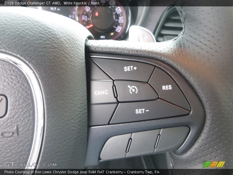 White Knuckle / Black 2018 Dodge Challenger GT AWD