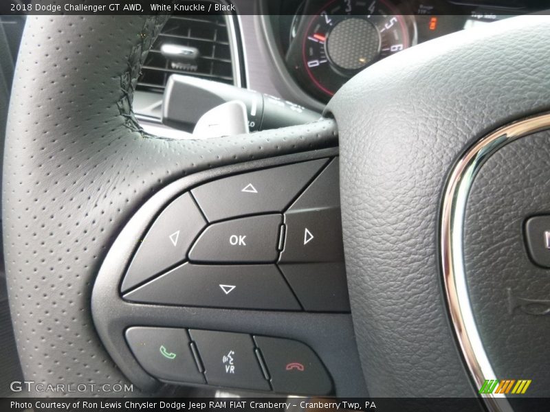 White Knuckle / Black 2018 Dodge Challenger GT AWD