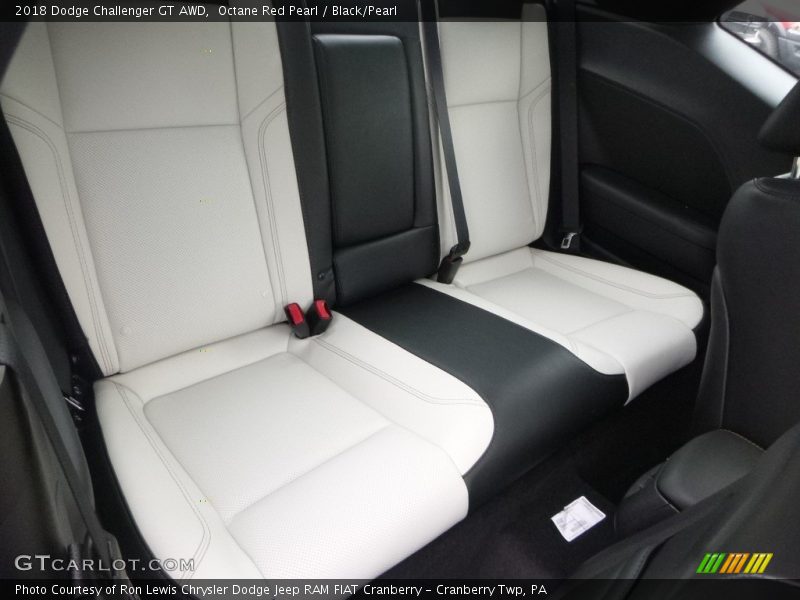 Octane Red Pearl / Black/Pearl 2018 Dodge Challenger GT AWD